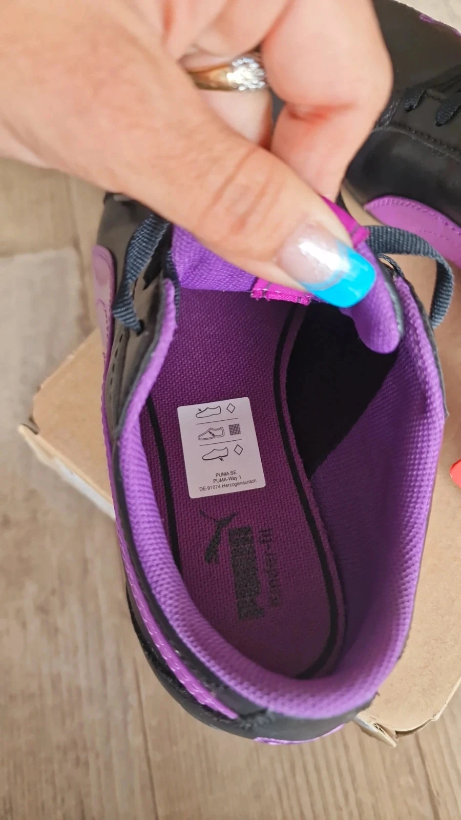 Baskets Puma 34 fille – neuves avec étiquette – école / sport
(Voir photos) – photo 10
